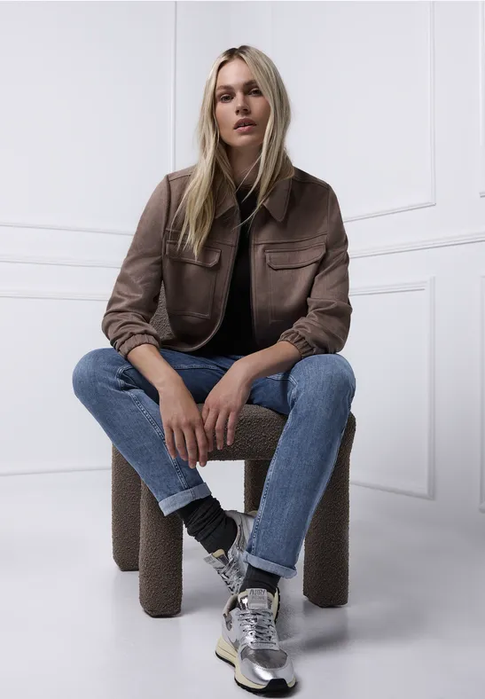 Jeans im Casual Fit Medium Blue Washed