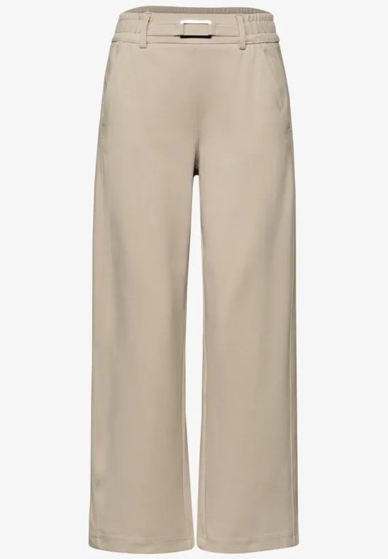 Pantalon Straight Legs avec détail de boucle cobble stone