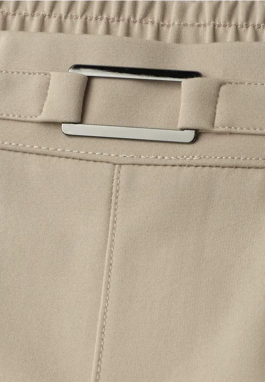 Pantalon Straight Legs avec détail de boucle cobble stone