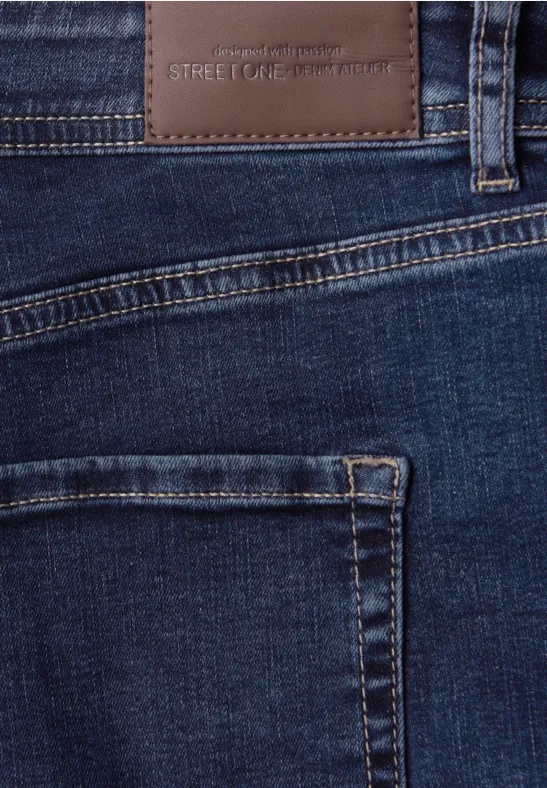 Vriendje jeans Dark blue washed