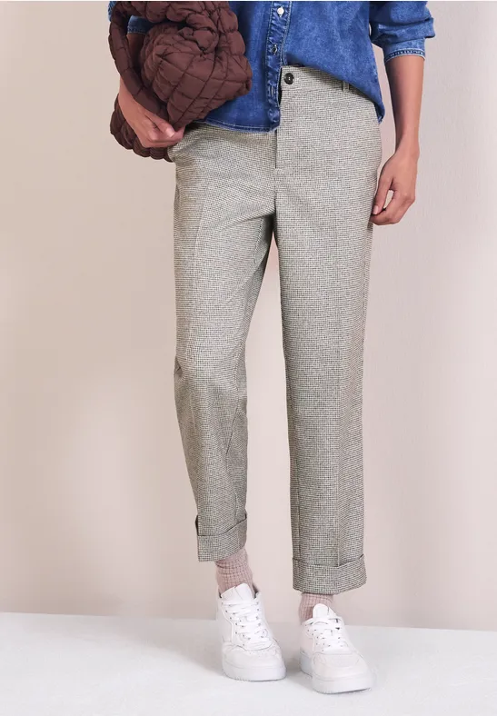 Slim Legs pantalon off white