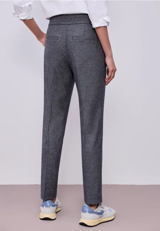 Melange Hose shadowed navy