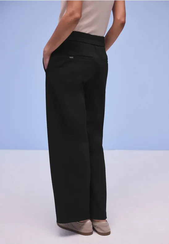 Wide Legs pantalon Black