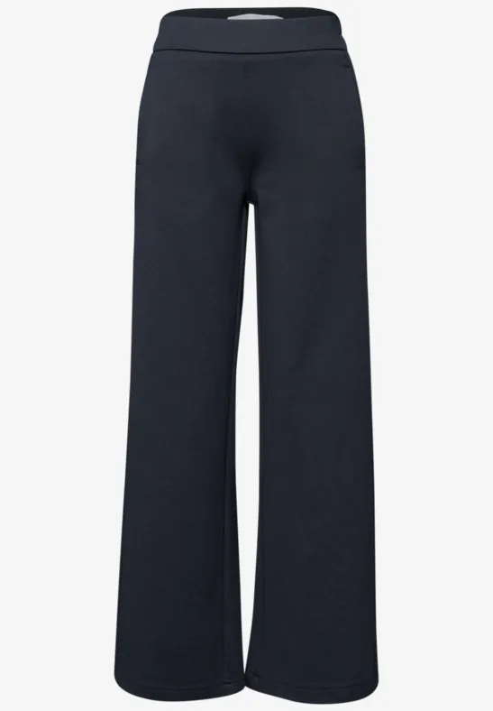 Broeken met wijde pijpen shadowed navy