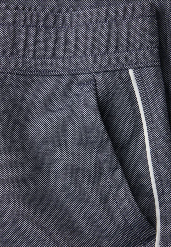 Broek met smalle pijpen shadowed navy