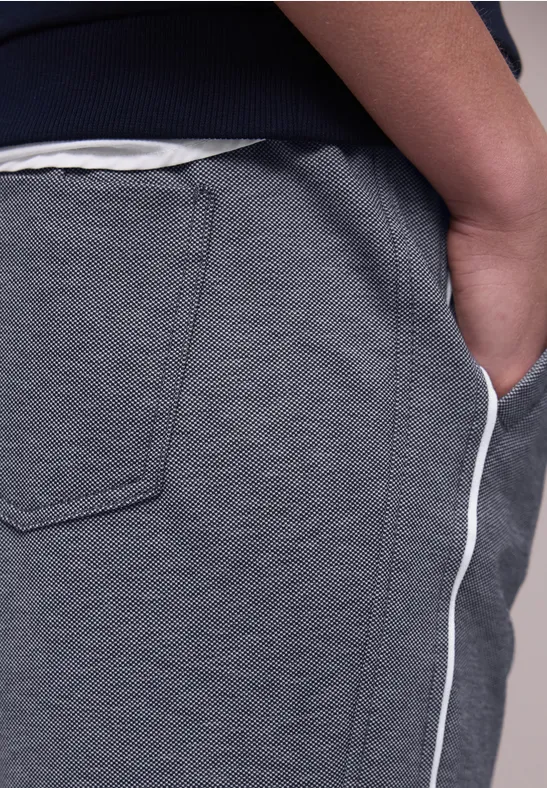 Broek met smalle pijpen shadowed navy