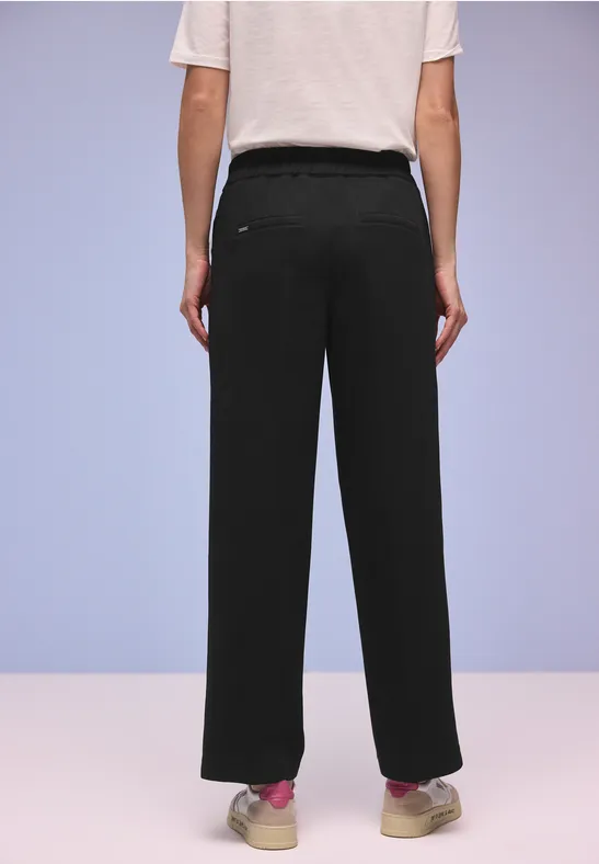 Straight Leg Hose Black