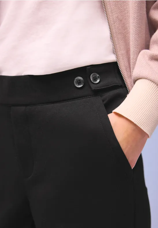 Straight Leg Hose Black