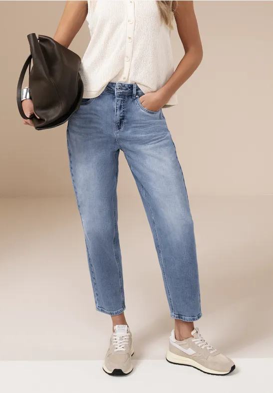 Jeans à jambes coniques authentic light blue