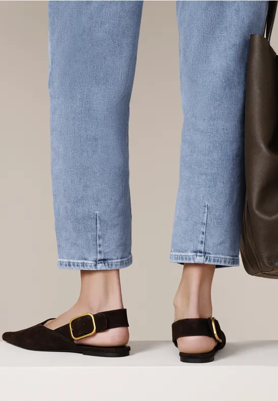 Jeans à jambes coniques authentic light blue