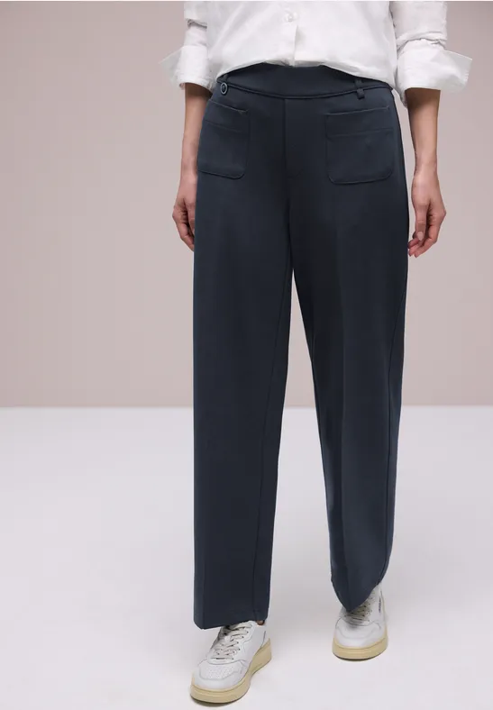 Pantalon Straight Legs shadowed navy
