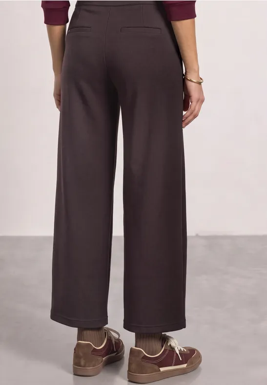 Street One Pantalon Wide Leg à taille haute et coupe décontractée EMEE