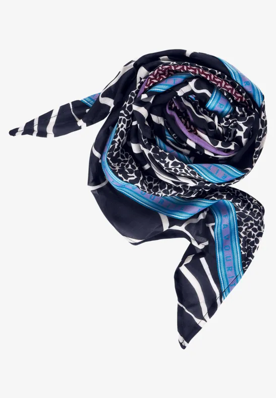 Bandana Cheveux Femme Foulards Triangle AOZUO Lot 6 - Bandanas Boho Élastique | 40x27cm Coton Femme Été Foulards Cheveux Coton été