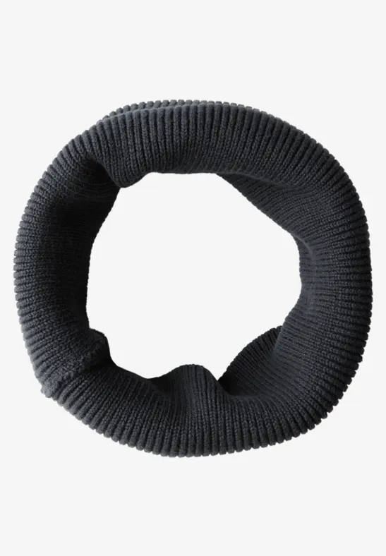 Rippstrick Loop-Schal Obsidian Blue