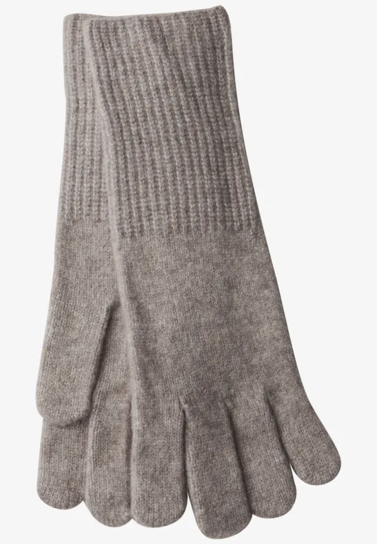 Feinstrickhandschuhe Sandy Mocca Mel.