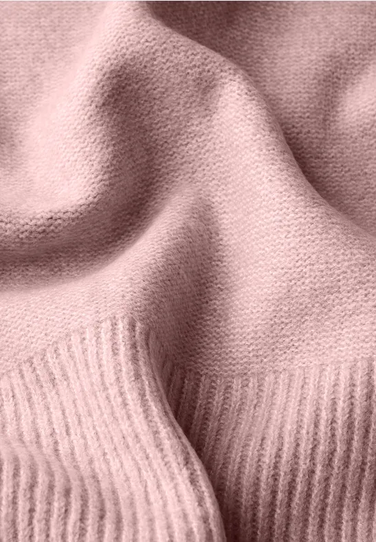 Longue écharpe rosewood pink melange