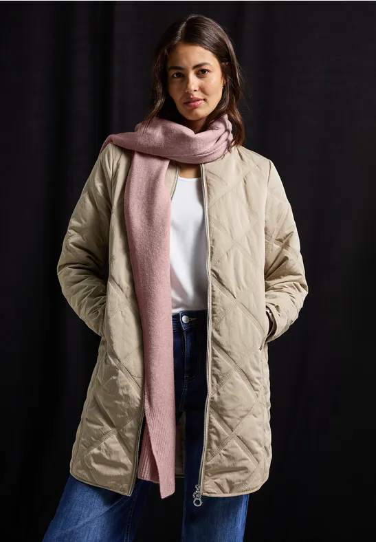 Longue écharpe rosewood pink melange