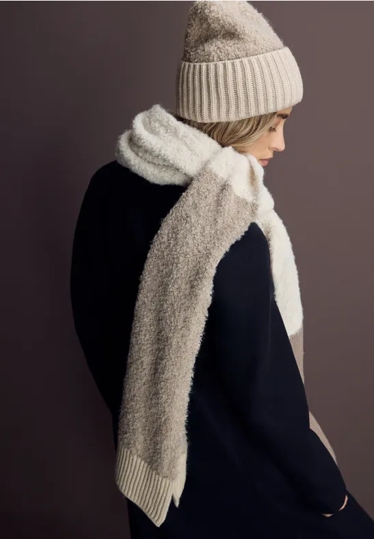 Strukturmix Beanie Soft Sand Mel.