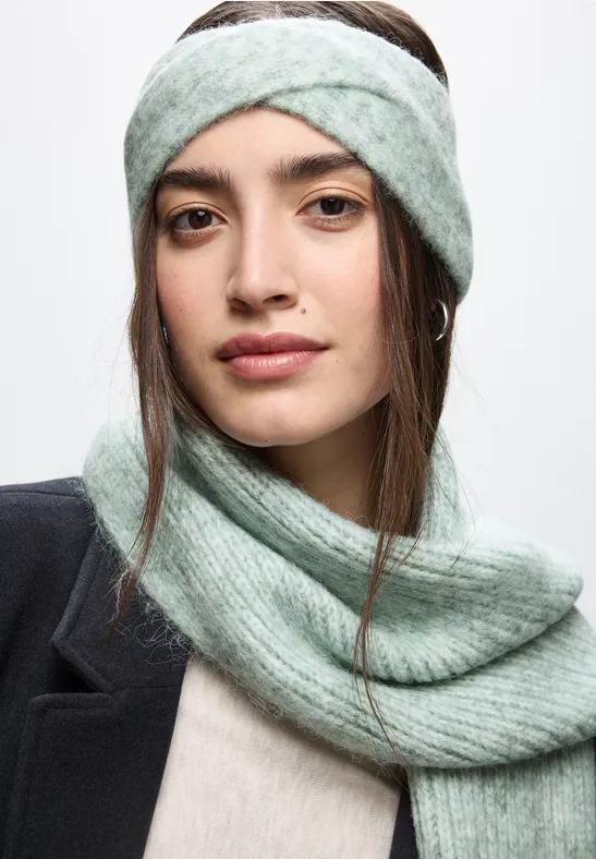 Stirnband im Twisted-Look serene green mel.