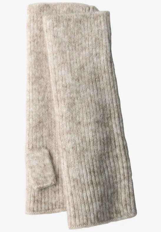 Handwärmer mit Woll-Anteil Soft Sand Mel.