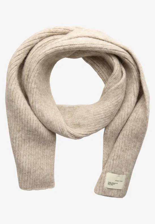 Schal mit Woll-Anteil Soft Sand Mel.