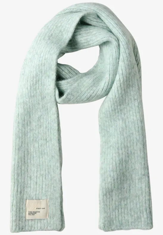 Schal mit Woll-Anteil serene green mel.