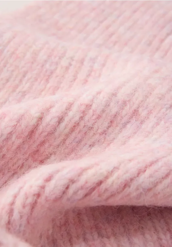 Schal mit Woll-Anteil sweet rose mel.
