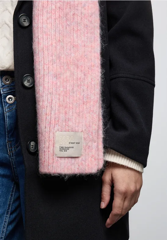 Schal mit Woll-Anteil sweet rose mel.