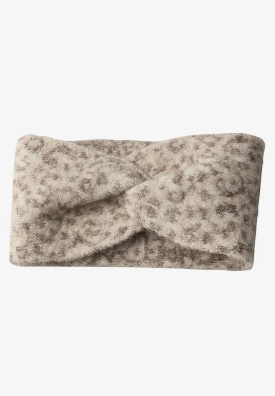 Twisted Leo Stirnband Soft Sand Mel.