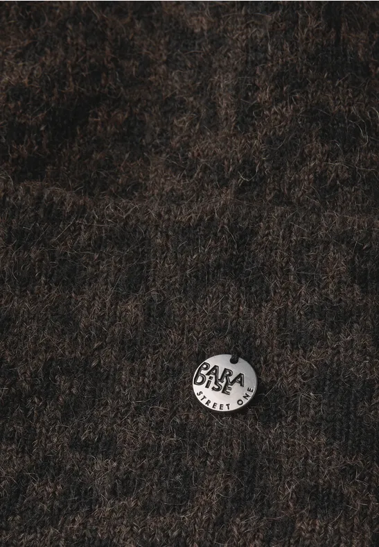 Leo Strickmütze Black