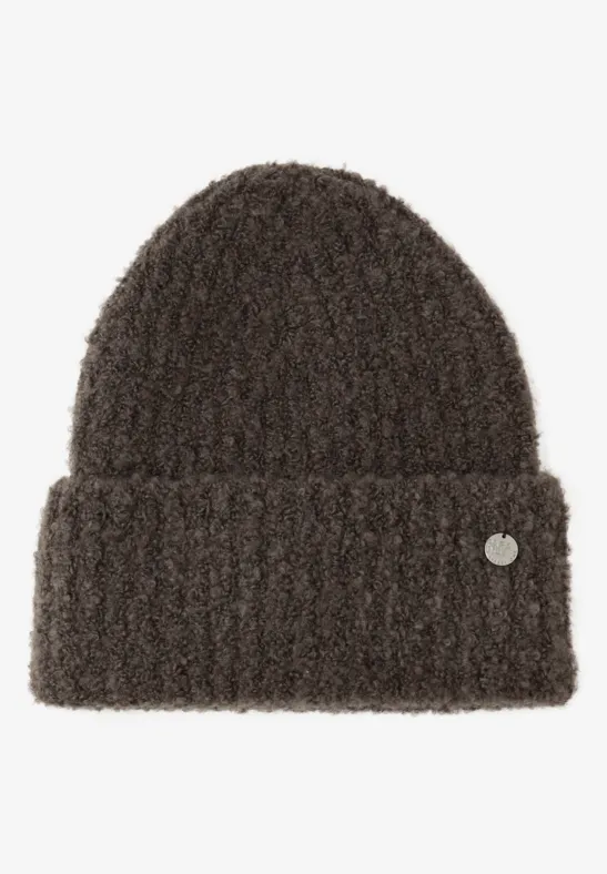 Bouclé Beanie nomad brown