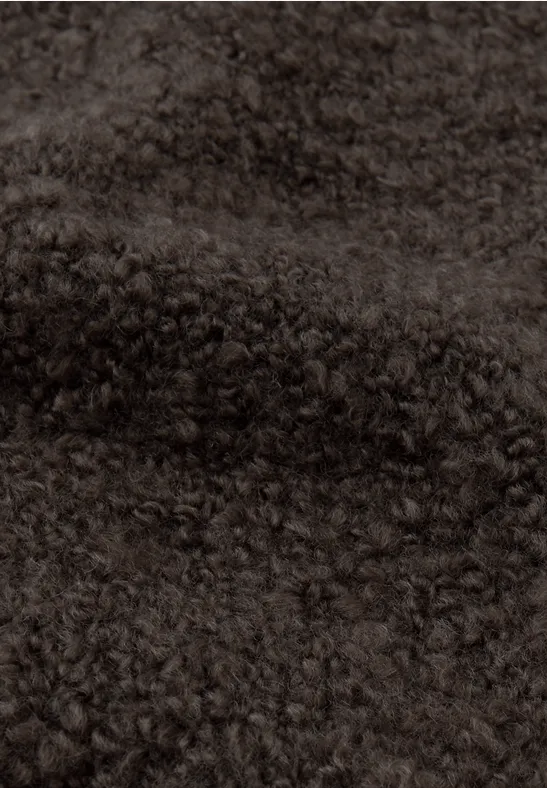 Bouclé Schal nomad brown