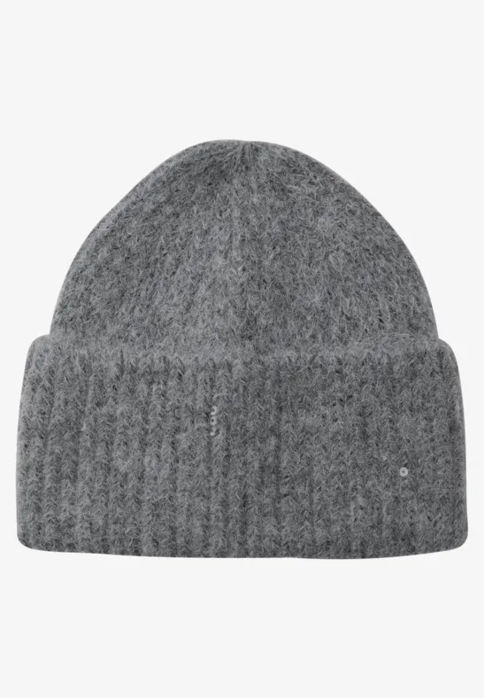 Beanie mit Pailletten anthracite melange