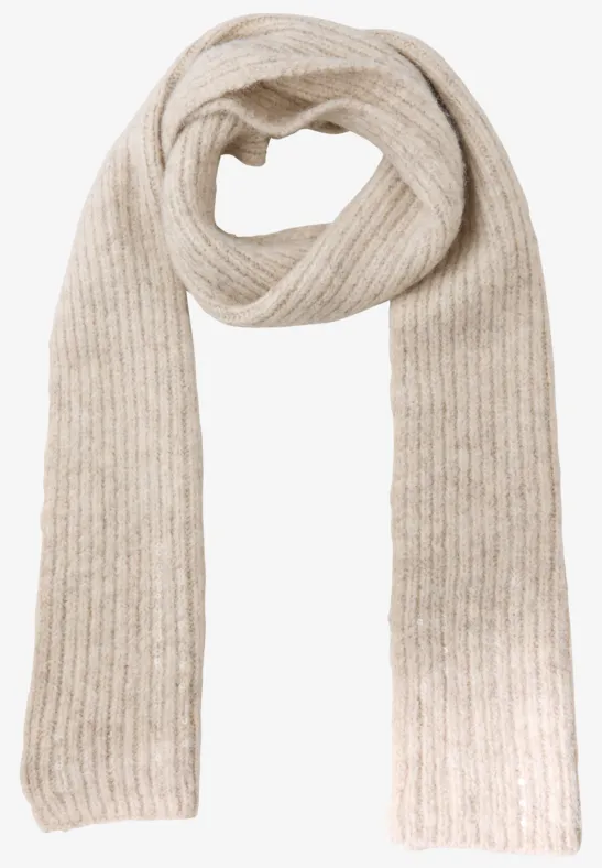 Foulard avec paillettes pastel sand