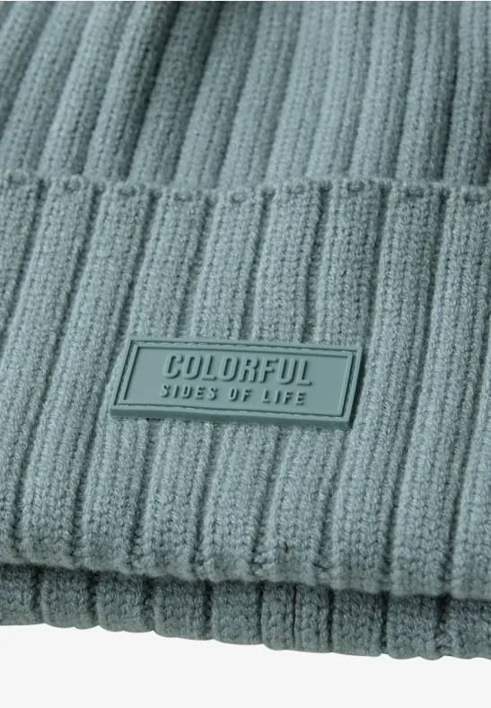 Rippstrick Beanie arona blue