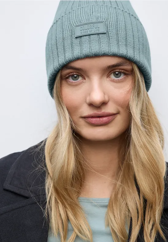 Rippstrick Beanie arona blue