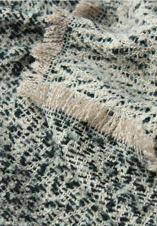 Foulard triangulaire bouclé null