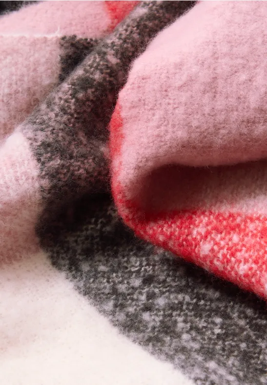 Kuscheliger Madras Schal multicolor