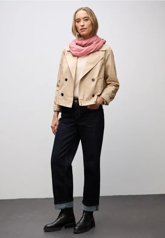 Loop Schal in Unifarbe powder pink