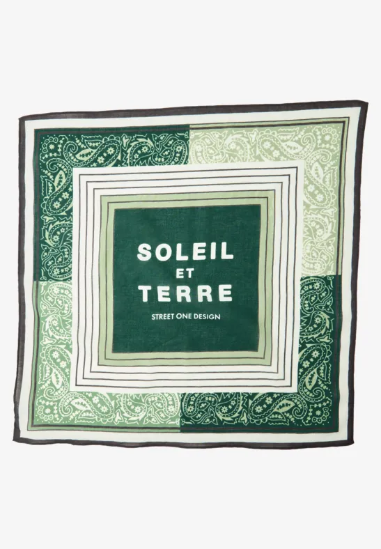 Bandana z napisem Bright Pistachio