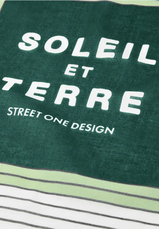 Bandana z napisem Bright Pistachio