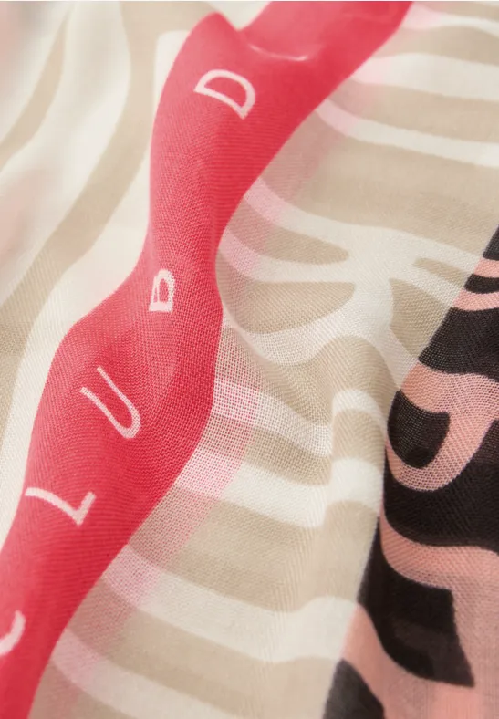 Sjaal met lusjespatroon null