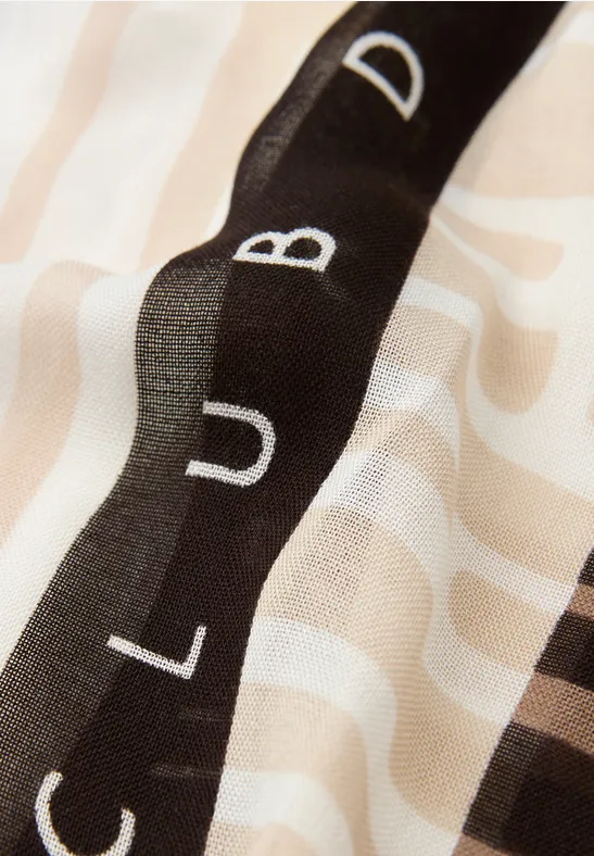 Sjaal met lusjespatroon null