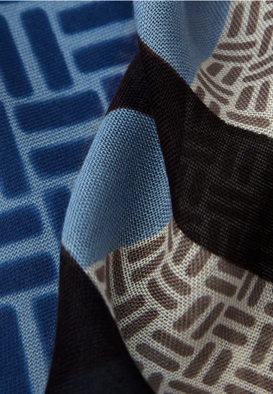 Sjaal met patroon null