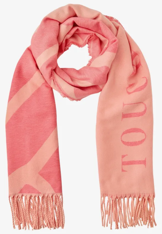 Cosy jacquard sjaal null