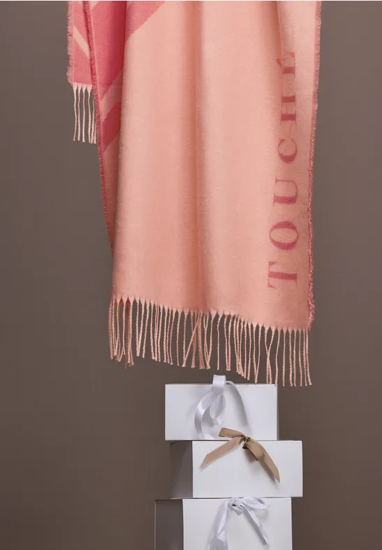 Cosy jacquard sjaal null