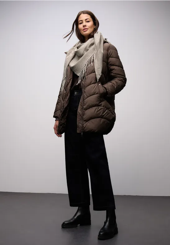 Foulard triangulaire jacquard null