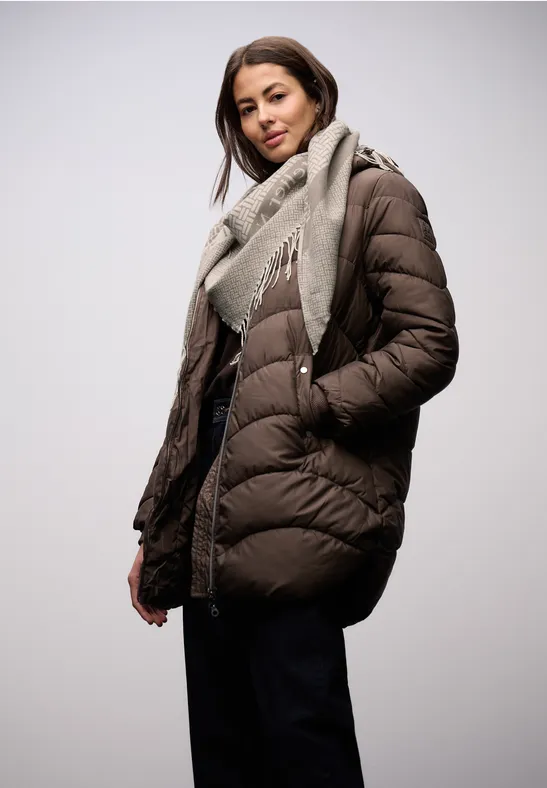 Foulard triangulaire jacquard null