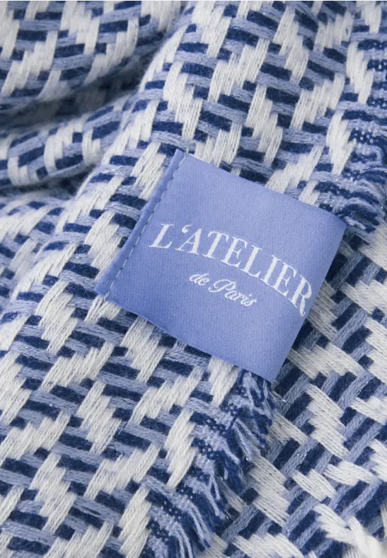 Gedessineerde driehoekige sjaal null