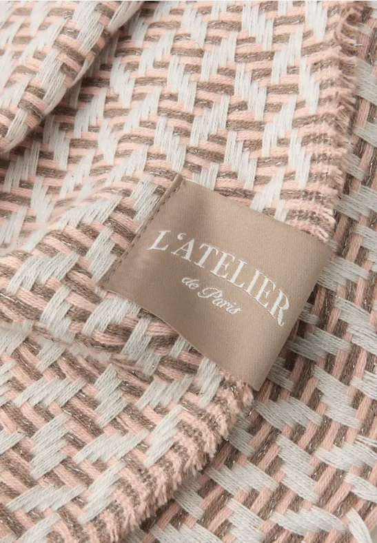 Gedessineerde driehoekige sjaal null